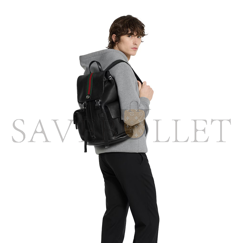 GUCCI OPHIDIA LARGE BACKPACK 839110 (35*46*12cm) GUCCI OPHIDIA LARGE BACKPACK 839110 (35*46*12cm)